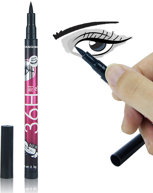 Cheap YANQINA Colorful Eyeliner Pencil 36H Longlasting Makeup Waterproof  Sweatproof Nonsmudge Quick Dry Eyeliner Pencil 25g  Joom