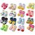 SO CUTE Pure Cotton , Very Soft Cartoon Face Beautiful Baby Booties For baby Boy  Girl 0 - 6 Month ( Pack Of 6 Pair )