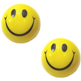 Buy only4you Yellow Smiley Face Ball - Set of 2 Online @ ₹399 from