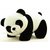Black,White Panda Stuffed Soft Toy Teddy Bear 25 cm For kids Gift