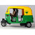 CNG Auto Rickshaw Pull Back Action Toy