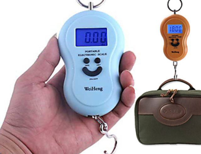 Hanging Scales Luggage Weighing Scale 200 kg / 441 lb Digital