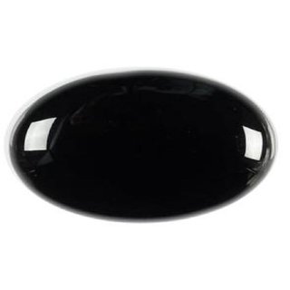 5.00 ct Certified Natural Black Aqeeq /Black Onyx