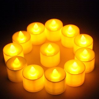 Buy Led Tea Light Candle Diya For Diwali Decoration Home Decor Diwali Yellow 6 Pcs Online 299 From Shopclues