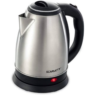 SkyKitchen Scarlett Stainless Steel Energy Saving Fast Electric  2.0L Kettle (With Concealed Element and Detachable Powe