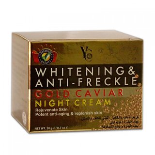 YC WHITENING  ANTI-FRECKLE GOLD CAVAIR NIGHT CREAM.