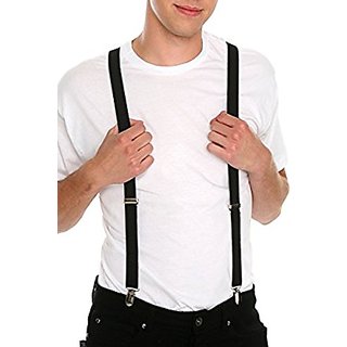 Fashion Trend Black Suspender For Men