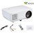 WOWOTO Rd 805 Mini LED Portable Full HD Support Home Theater USB/AV/HDMI Projector - 120 Display (with 2 year warranty)