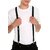 Fashion Trend Black Suspender For Men