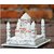 White Marble Taj Mahal Fine Work Showpiece Perfect gift for Loved one, Symbol of Love ,Valentine Gift  Item -size 4 inch