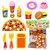 AKSHATA (TM) Fast Food Lunch Play Pizza Set Toy for Kids Restaurant Role Pretend Play