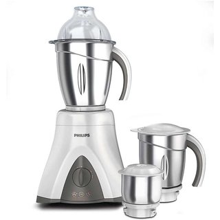                       Philips HL7750/00 650 W Mixer Grinder(Ink Black And Bright White, 3 Jars)                                              