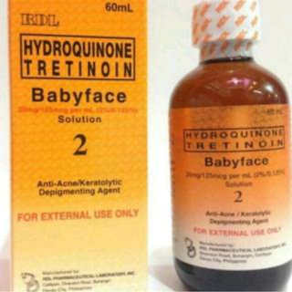RDL Babyface remove nti-Ane /Depigmenting agent and blemishes