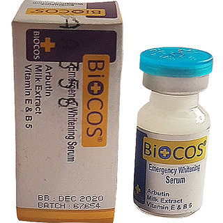 BIOCOS EMERGENCY WHITENING SERUM (Pack Of 3)