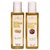 Park Daniel Premium Sweet Almond Oil and Castor oil Combo pack of 2 No.100 ml Bottles(200 ml)