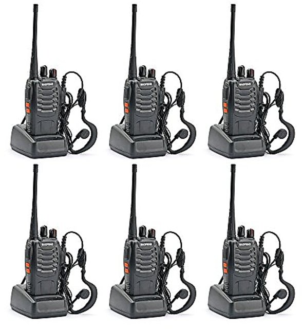 Buy BaoFeng BF-888S Two Way Radio (Pack of 6) Online ₹10499 from ShopClues