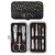 Professional Stainless Steel Manicure Pedicure Set Nail Clippers Cleaner Cuticle Travel Grooming Kit Case 7 in 1
