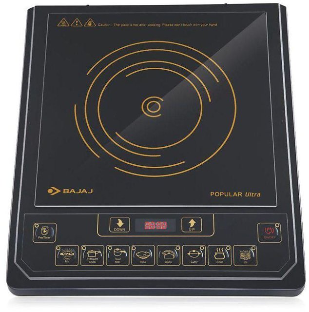 Buy Bajaj Popular Ultra 1400 Watt Induction Cooktop Online Get