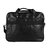 Knott Classy Black Laptop Messenger Bag