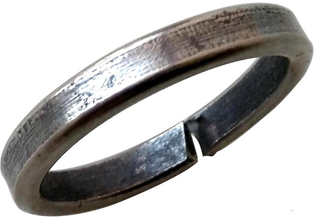Black Horse Shoe Iron Ring Shani Dosh Niwaran Kale Ghode ki Naal Ka Ch —  Parthpooja