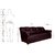 Earthwood -Saturn Leatherette 3+1+1 Sofa Set