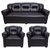 Earthwood -Maradona Leatherette (3+1+1) Seater Sofa Set