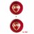 sg club red leather cricket ball - Four Piece  2 Quantity