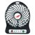 Mini Portable USB Fan High Speed Rechargeable Lithium Battery LED Light 3 Speed