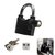 SAIMA Alarm Padlock Electronic Alarm Lock for Door/Bicycle/Motorbike - Black