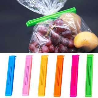 plastic food snack bag pouch clip sealer