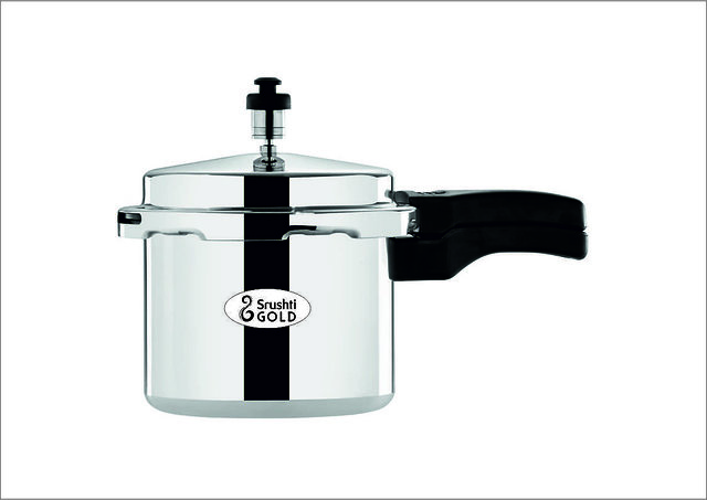 Srushti gold pressure cooker best sale 5 litre