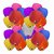 Crazy Sutra 25-Piece Make A Wish High Flying Sky Lantern Balloon with Fuel Wax Candle, Multicolour