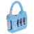 Buy 1 Get 1 Free 3 Digit Metallic Number Lock Small Bag Lock Travel Lock Luggage Re-Settable Password Locks Combination