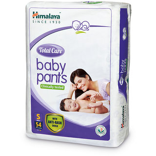 Himalaya Total Care Baby Diaper Pants 54's (Small)
