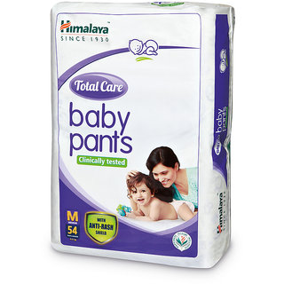 Himalaya Total Care Baby Diaper Pants 54's (Medium)