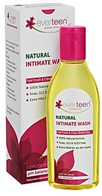 everteen Natural Intimate Wash for feminine hygiene - 1x105ml