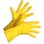 2 Pairs Rubber Hand Gloves - Reusable - Used for Washing, Cleaning, Kitchen, Garden (Medium) - Assorted Colors