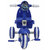 OH BABY  HUD SEAT Tricycle with Cycle with Canopy COLOR  (BLUE)SE-TC-94