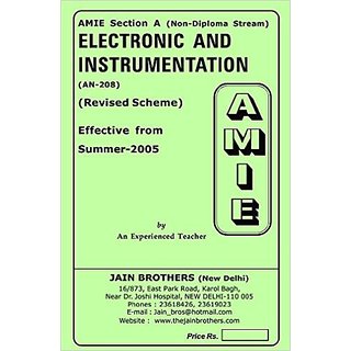 AMIE - Section-A (Non-Diploma Stream)  Electronic And Instrumentation (AN-208)
