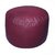 InkCraft Round Bean Bags Foot Stool Bean Pouffe with Beans-Purple
