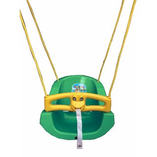 suraj baby green color heavy plastic swing(jhula) for your kids se-sj-09