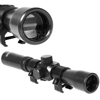 Buy Rifle Telescope Hunting Scope Optical Riflescope 4x20 with Cross Hair  for Gun Online @ ₹2299 from ShopClues
