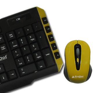 Buy Prodot Trendy Multimedia Wireless Keyboard and Mouse Combo (TLC 107 ...