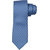 69th Avenue Men's Satin Printed Blue Necktie