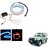 Auto Addict LED Dicky Light Ice Blue & Red DRL Brake with Side Turn Signal & Parking Indication Dicky, Trunk, Boot Strip Light For Mahindra Old Scorpio
