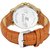 Espoir Analogue Gold Dial Day and Date Men's Boy's Watch - GoldInfiOliver