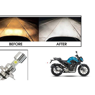 Buy Kunjzone Silver Missile Hi Low Beam H4 Bike Bulb Motorcycle
