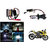 Kunjzone  Premium Quality HID Xenon Kit Bike-Motorcycle-Headlight White Hid Xenon Conversion Kit Headlight Lamp Bulbs For   Bajaj Pulsar RS200