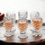 Fancy Craft Hot selling Crystal Clear Pineapple Shaped Whiskey Glasses Drinking Glass, 250 ml-Set of 6 Pieces