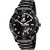 Espoir Analogue Stainless Steel Black Dial Day and Date Men's Boy's Watch - BlackBrockStrom